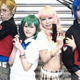 Illustration for article titled Bishoujo Booth Babes. More Cosplayers. Some Dudes.